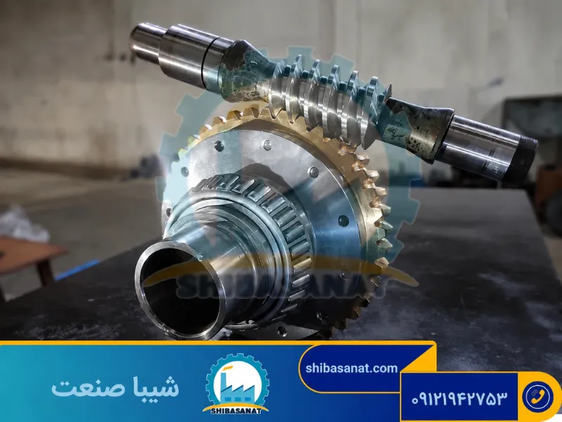 لقی در گیربکس صنعتی