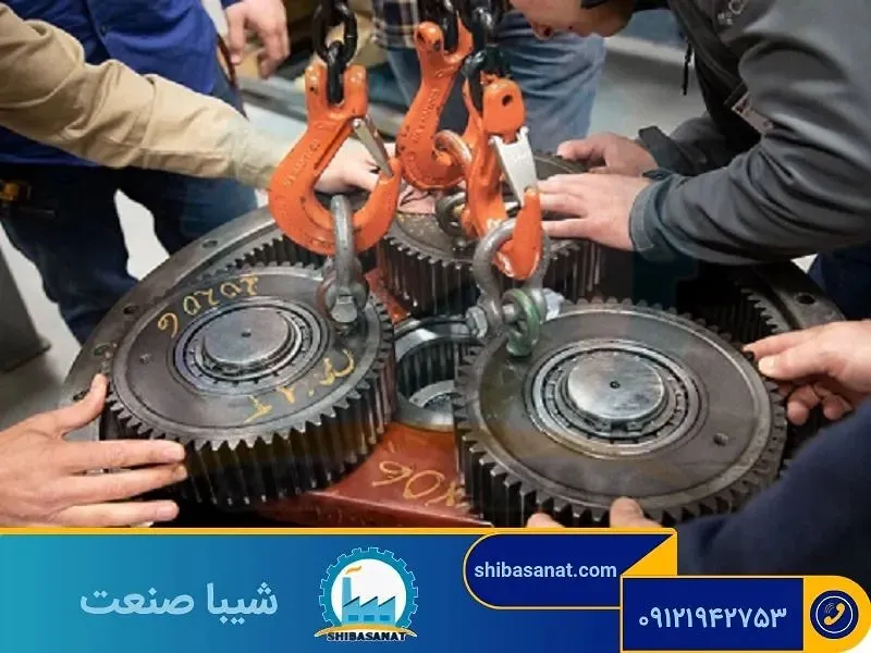 تست گیربکس صنعتی