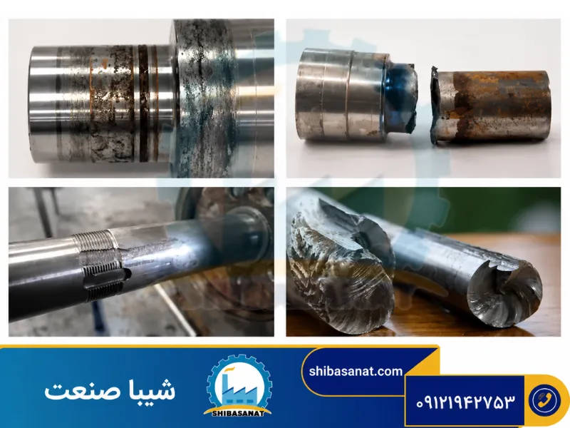 شکستن شفت الکتروموتور