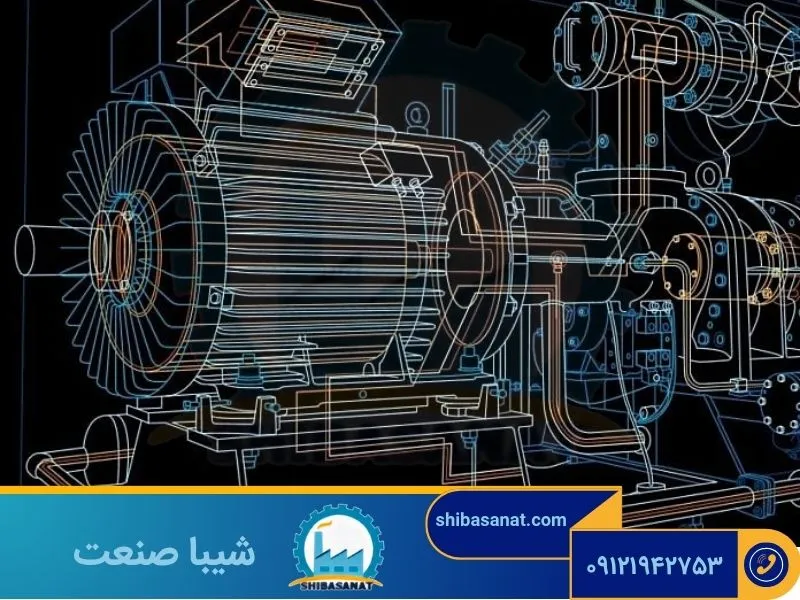 نقش کلیدی محل نصب الکتروموتور