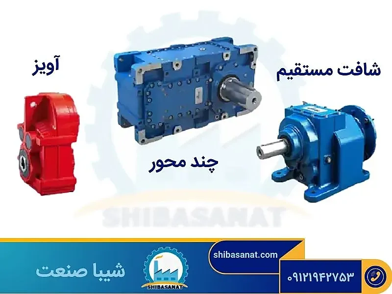 انواع گیربکس هلیکال