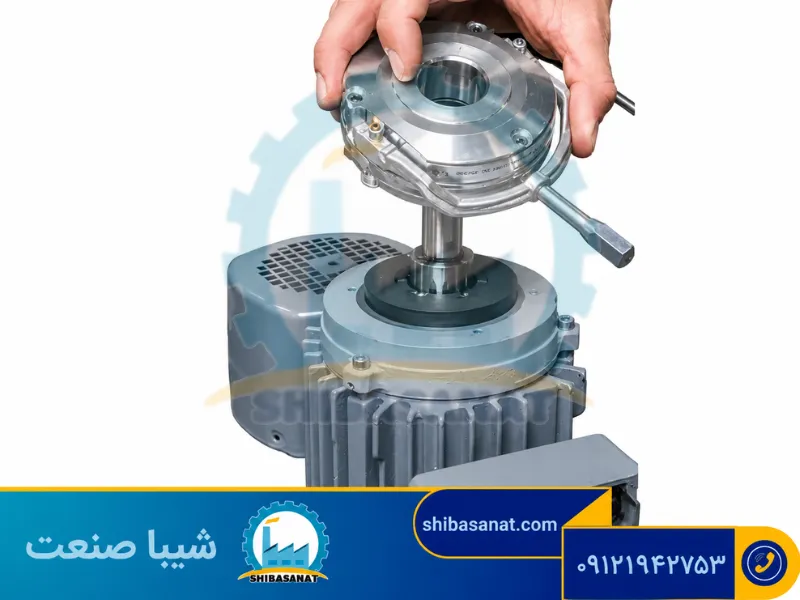 نصب ترمز روی الکتروموتور