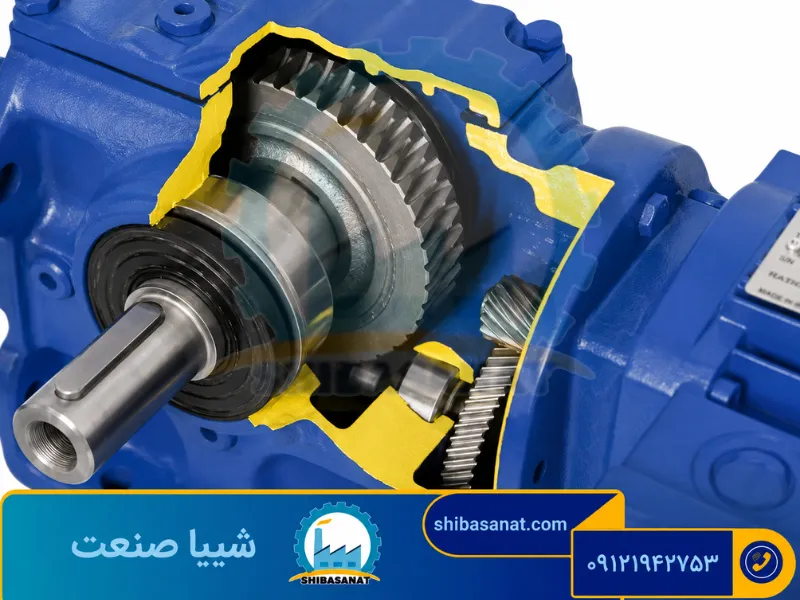 نصب گیربکس روی الکتروموتور