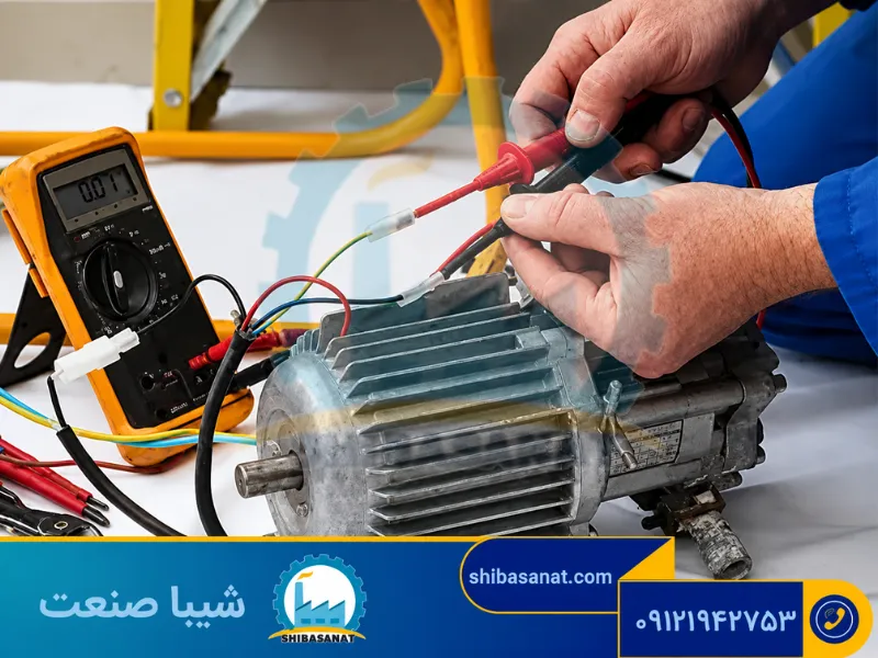 تست سرعت الکتروموتور