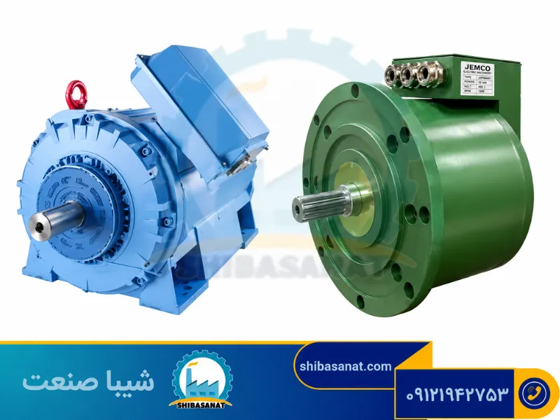 انواع الکتروموتور دریایی