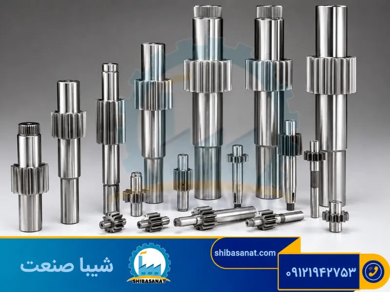 انواع شفت الکتروموتور