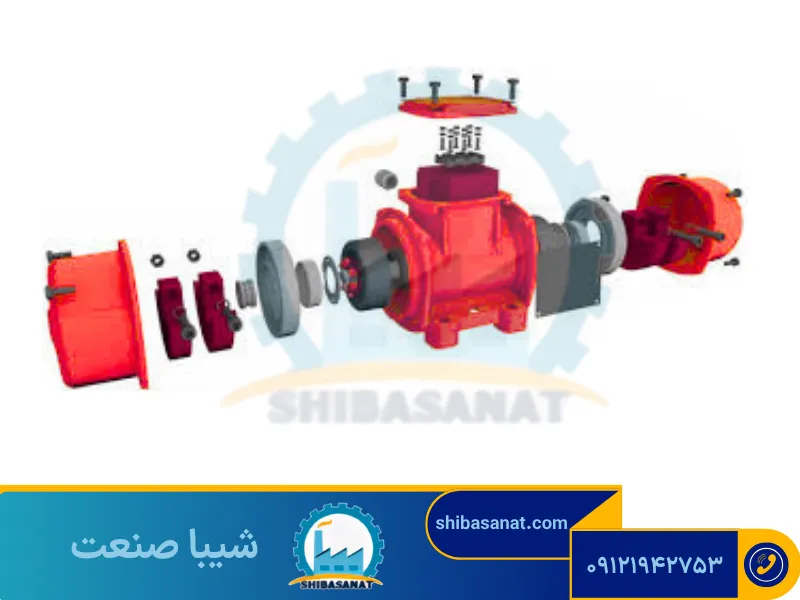 اجزای موتور ویبره بدنه